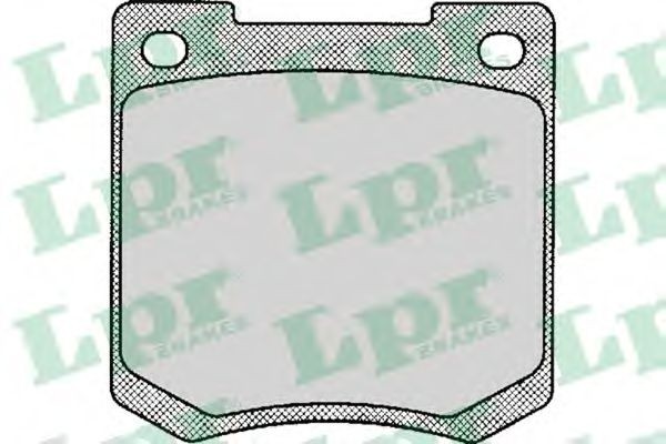 LPR Brake pad set Article number: 05P114 cheaply