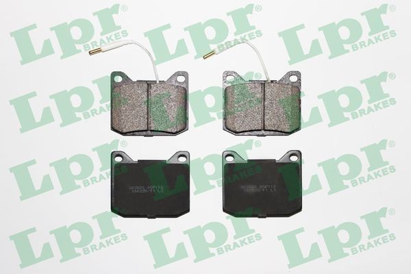 LPR Brake pad set Article number: 05P118 cheaply