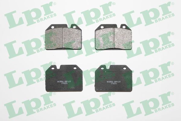 LPR Brake pad set Article number: 05P123 cheaply