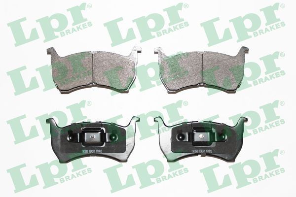 LPR Brake pad set Article number: 05P243 cheaply