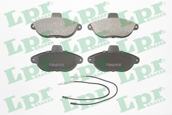 LPR Brake pad set Article number: 05P321 cheaply