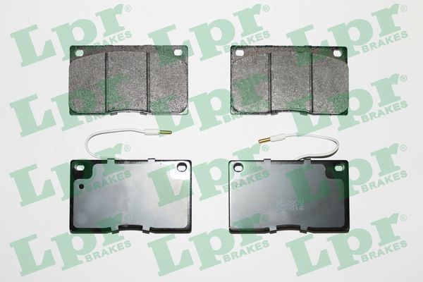 LPR Brake pad set Article number: 05P372 cheaply