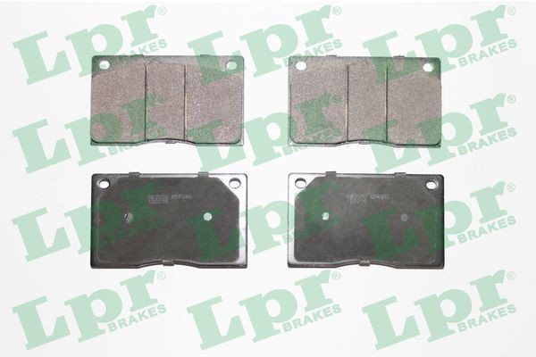 LPR Brake pad set Article number: 05P386 cheaply