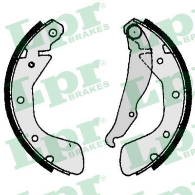 LPR Brake Shoe Set Article number: 06800 cheaply
