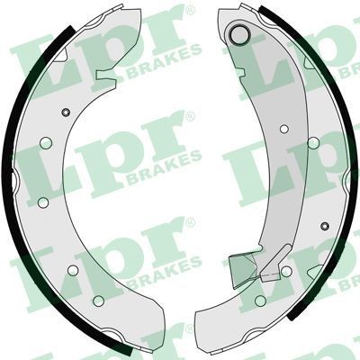 LPR Brake Shoe Set Article number: 07120 cheaply