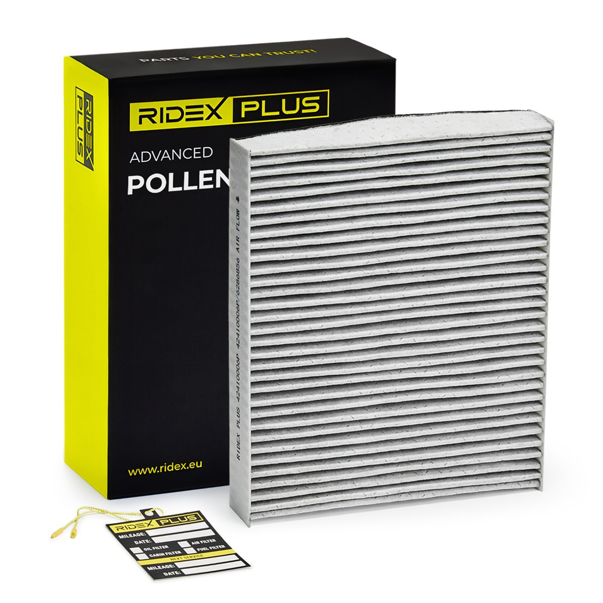 RIDEX PLUS Pollenfilter Varenummer: 424I0006P billige