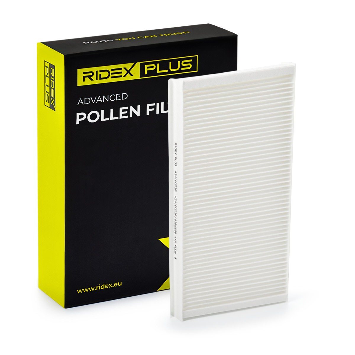 RIDEX PLUS Pollenfilter Varenummer: 424I0022P billige