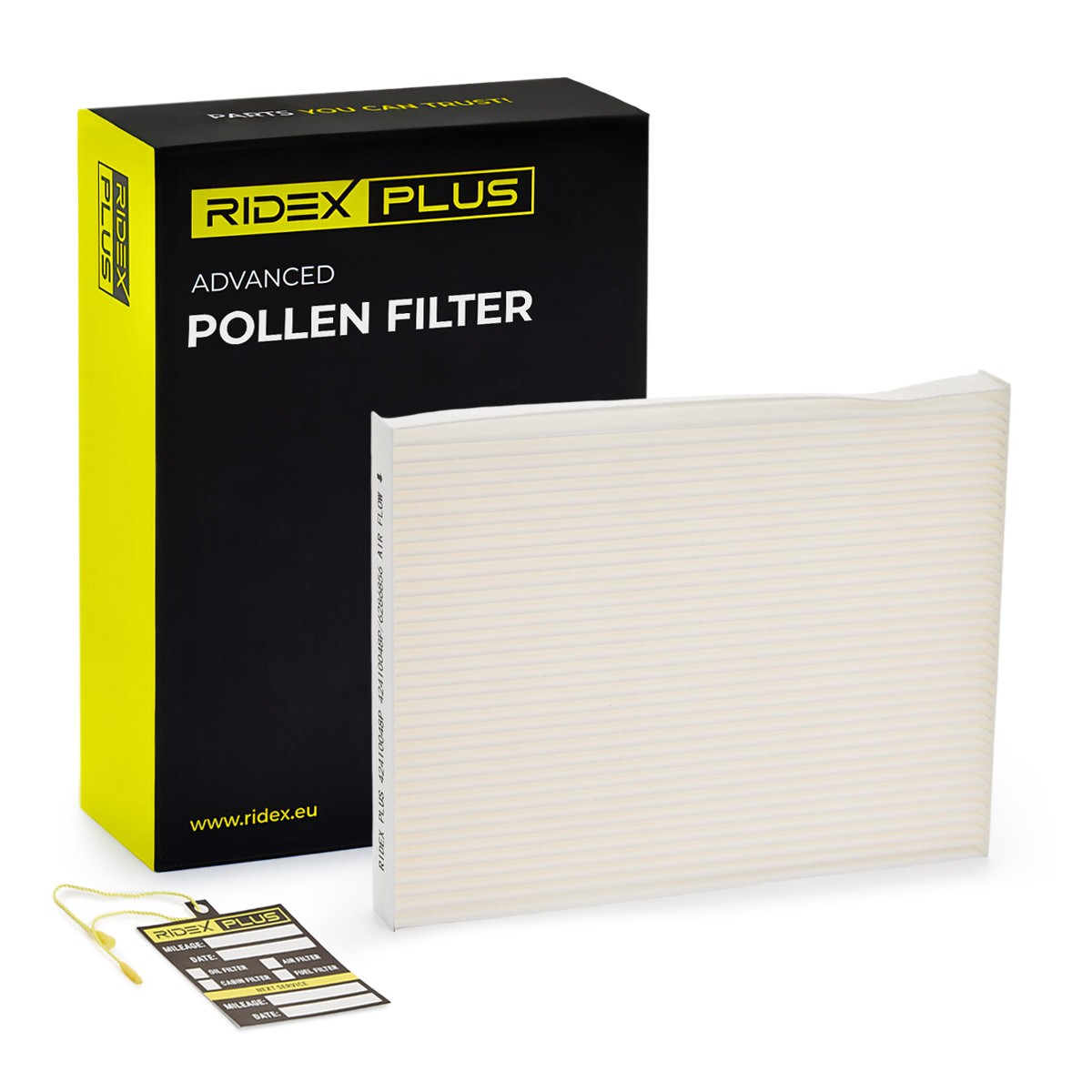 RIDEX PLUS Pollen filter Article number: 424I0048P cheaply