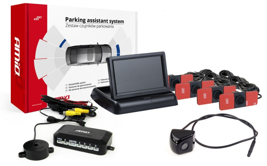 AMiO Parking sensors kit Article number: 02709 cheaply
