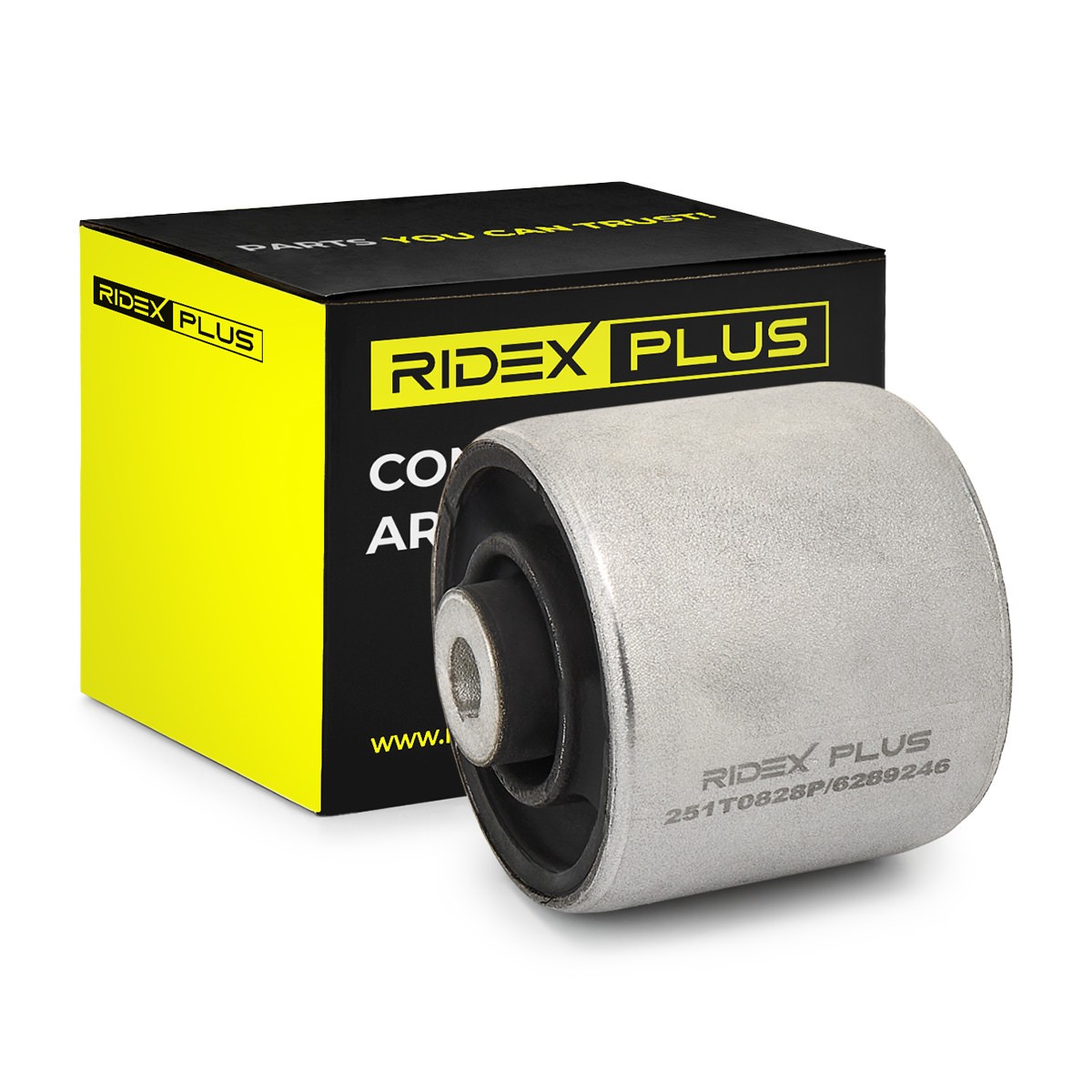 RIDEX PLUS Trailing arm / Suspension arm bush Article number: 251T0828P cheaply