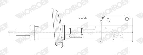 MONROE Amort Artikli number: G8695 soodsalt