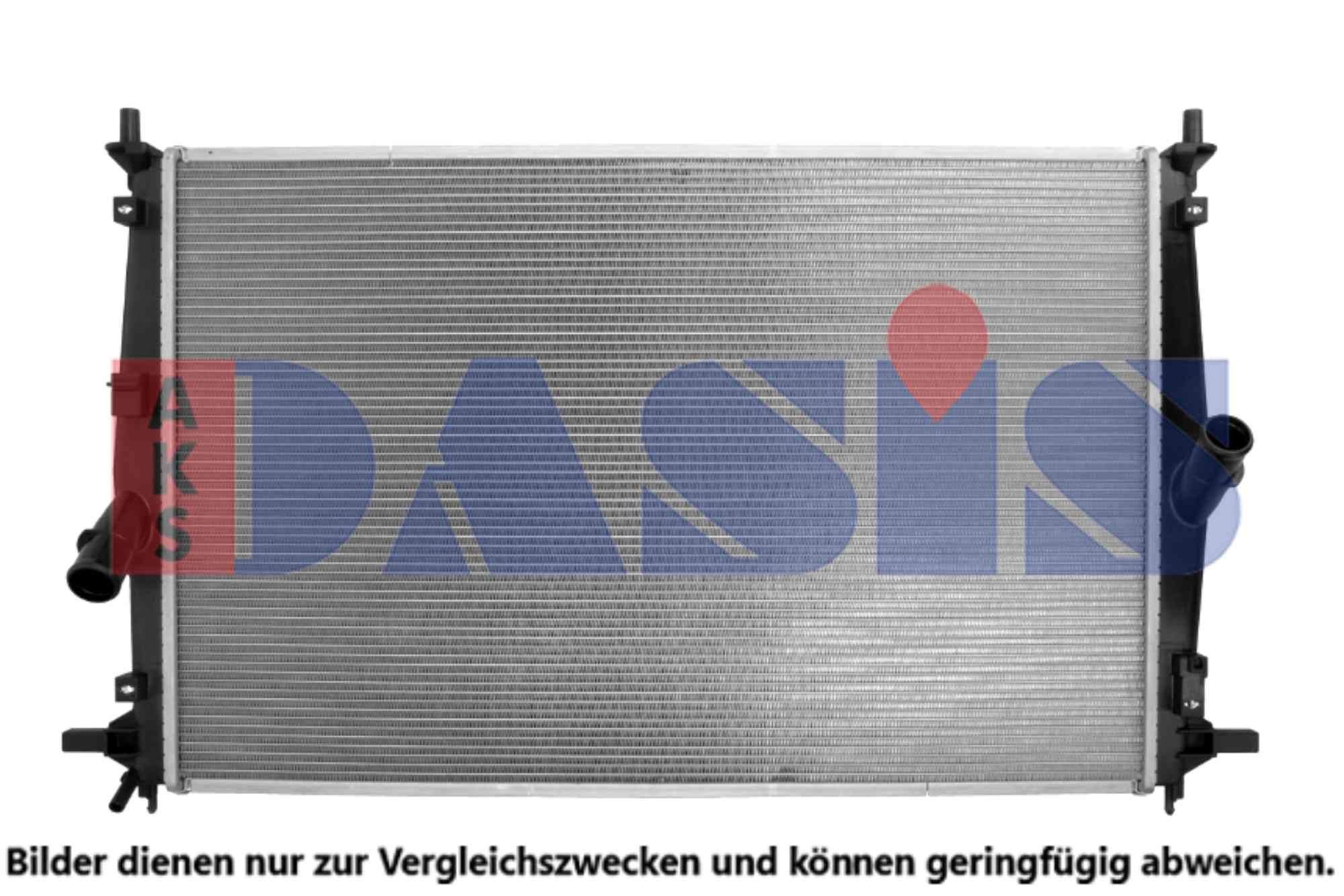 AKS DASIS Engine radiator Article number: 110105N cheaply
