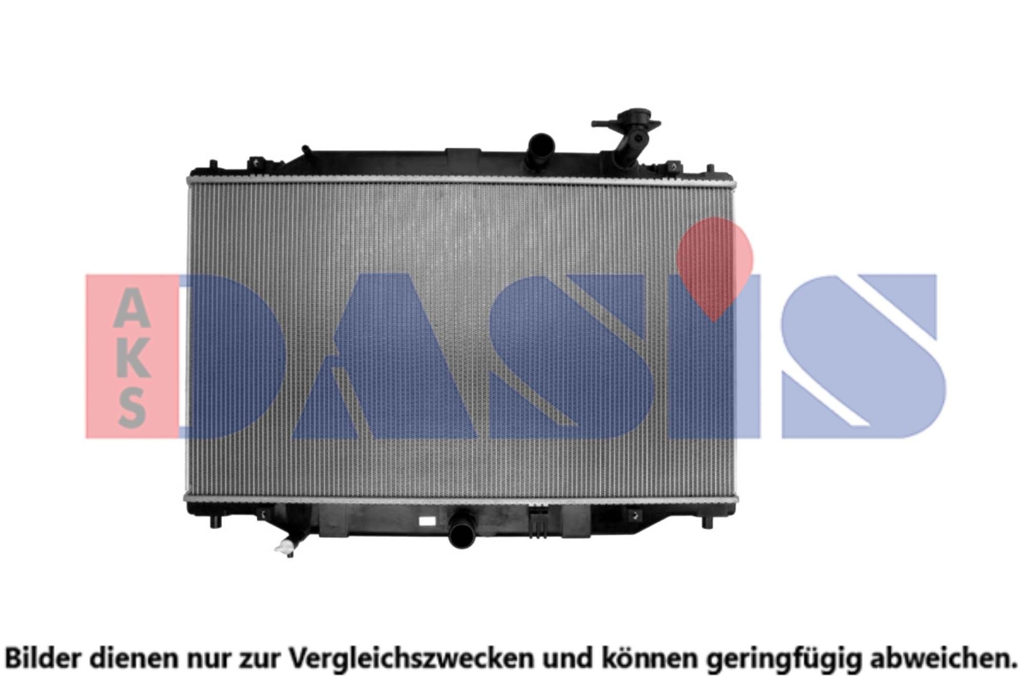 AKS DASIS Engine radiator Article number: 110106N cheaply