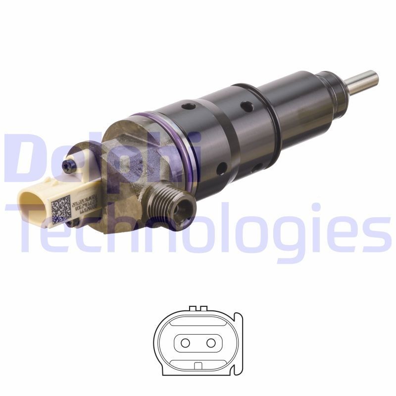 DELPHI Injector Article number: BEBJ1F06101-12B1 cheaply
