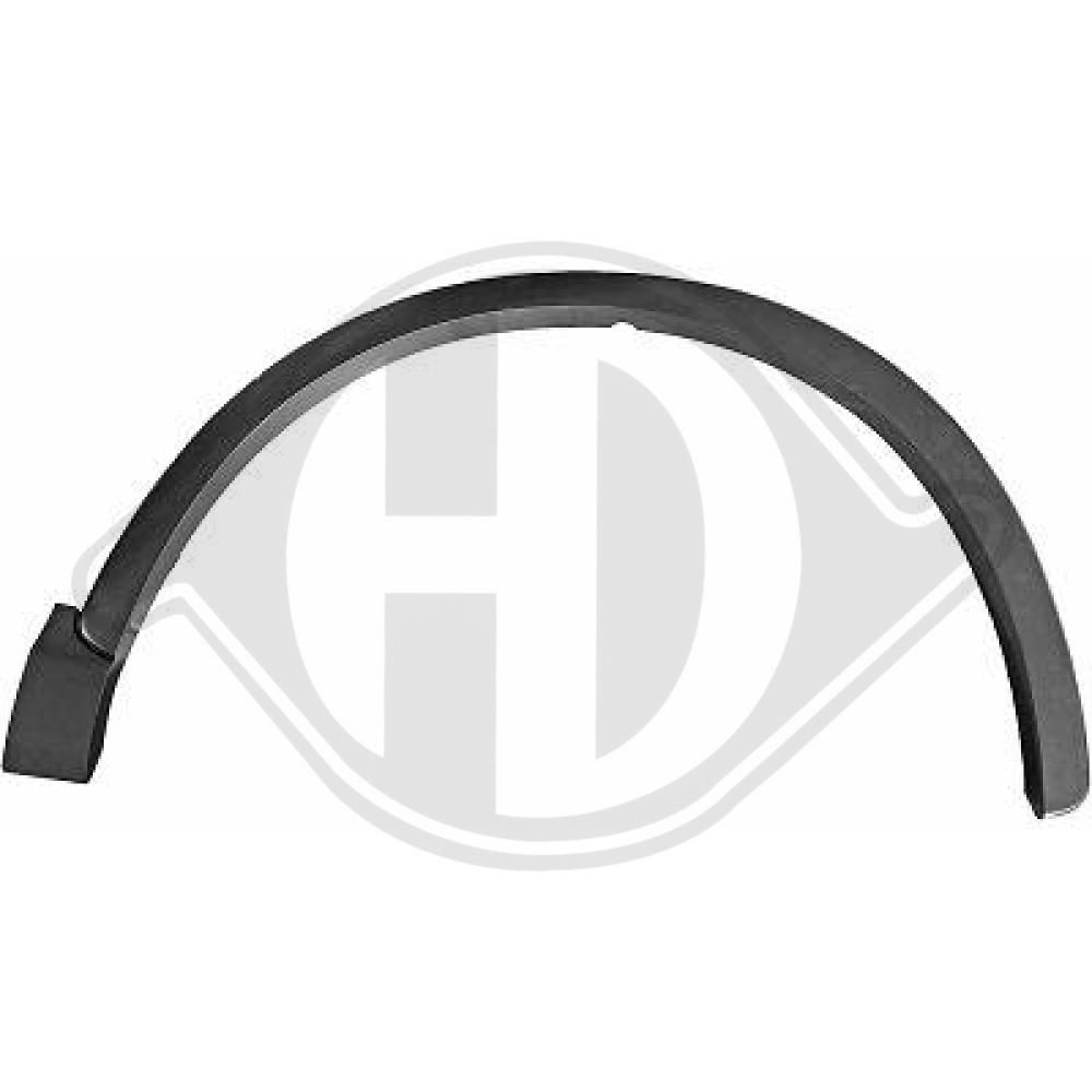 DIEDERICHS 1055239 Apdare, Radiatora reste Q2 1.6 TDI 115 HP Dīzelis