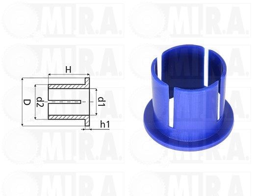 MI.R.A. Bush, steering shaft Article number: 36/1419 cheaply