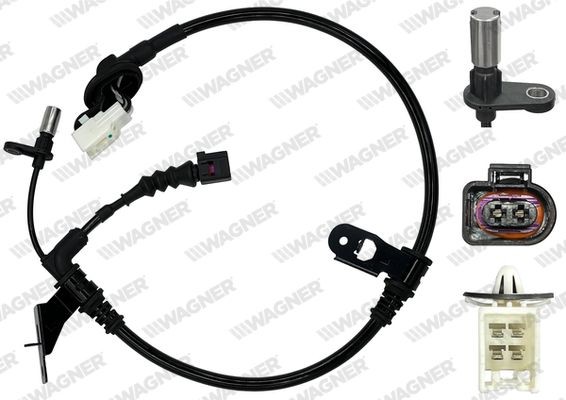 WAGNER ABS Sensor Varenummer: ABS00876 billige