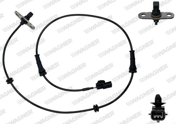 WAGNER ABS Sensor Varenummer: ABS00905 billige
