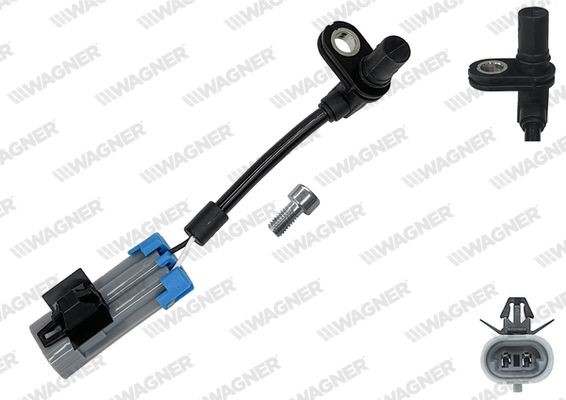 WAGNER ABS Sensor Varenummer: ABS00993 billige
