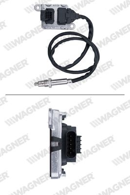 WAGNER NOS00010 NOx Sensor, NOx Catalyst SUPERB 2.0 TSI 190 PS Petrol