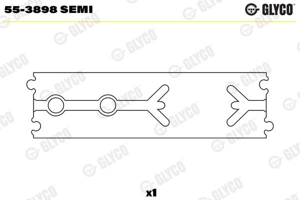GLYCO Small End Bushes, connecting rod Article number: 55-3898 SEMI cheaply