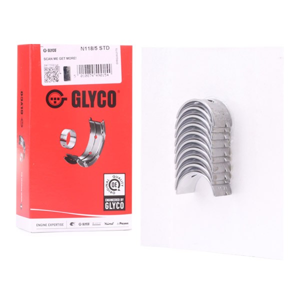 GLYCO N118/5 STD Nukkvõllilaager PASSAT 1.8 Syncro/4motion 125 HP Bensiin 2001