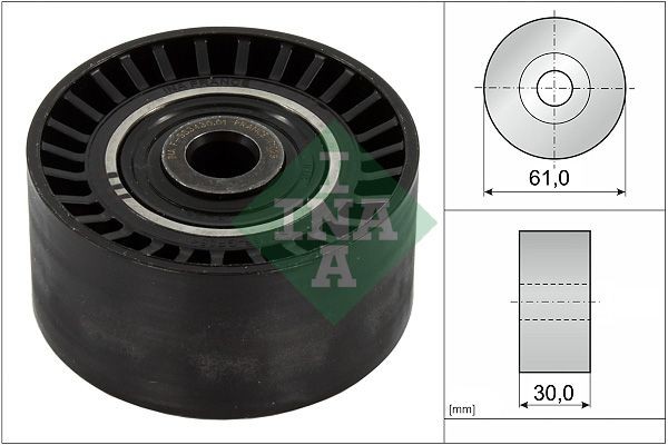 INA 530 0053 09 Pulley Set, timing belt PAJERO / SHOGUN 2.5 TDiC 99 PS Diesel 2000