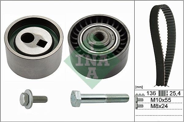 INA Timing belt kit Article number: 530 0095 10 cheaply
