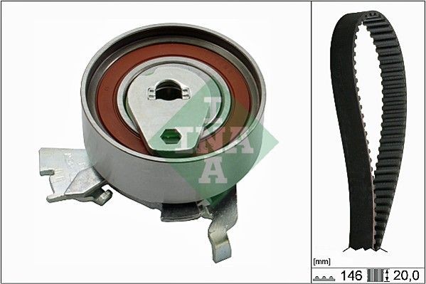 INA Timing belt kit Article number: 530 0147 10 cheaply