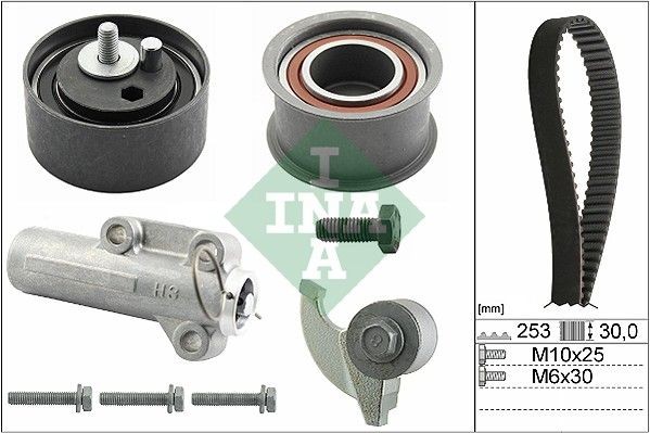 INA Timing belt kit Article number: 530 0179 10 cheaply