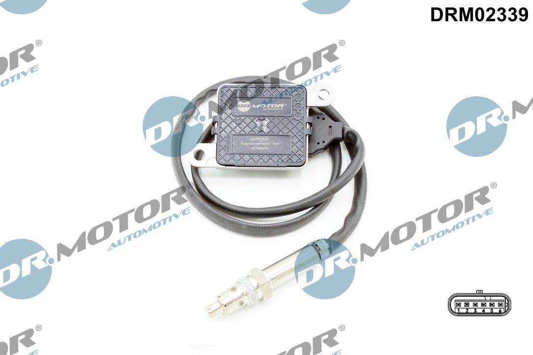 DR.MOTOR AUTOMOTIVE DRM02339 NOx Sensor, NOx Catalyst INSIGNIA 1.6 D (68) 110 PS Diesel