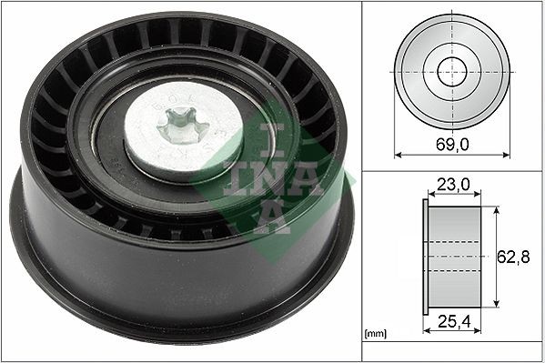 INA 530 0275 09 Ролков комплект, зъбен ремък MX-5 1.8 i Turbo 185 K.C. бензин 2005