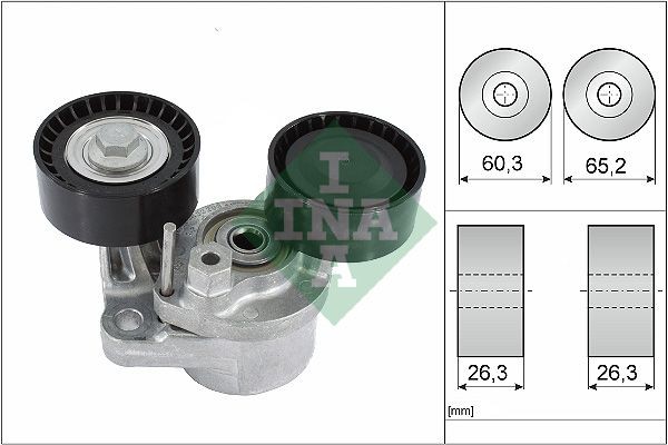 INA 530 0293 09 Rullikukomplekt, hammasrihm ECLIPSE 2.0 Turbo 4WD 214 HP Bensiin 1995