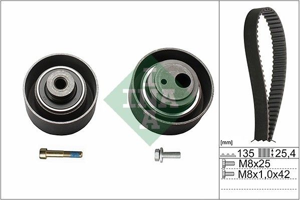 INA Timing belt kit Article number: 530 0373 10 cheaply