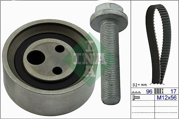 INA Timing belt kit Article number: 530 0490 10 cheaply