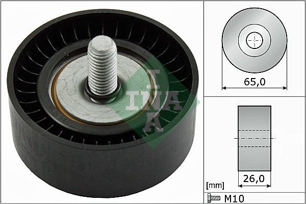 INA Deflection / Guide Pulley, v-ribbed belt Article number: 532 0479 10 cheaply