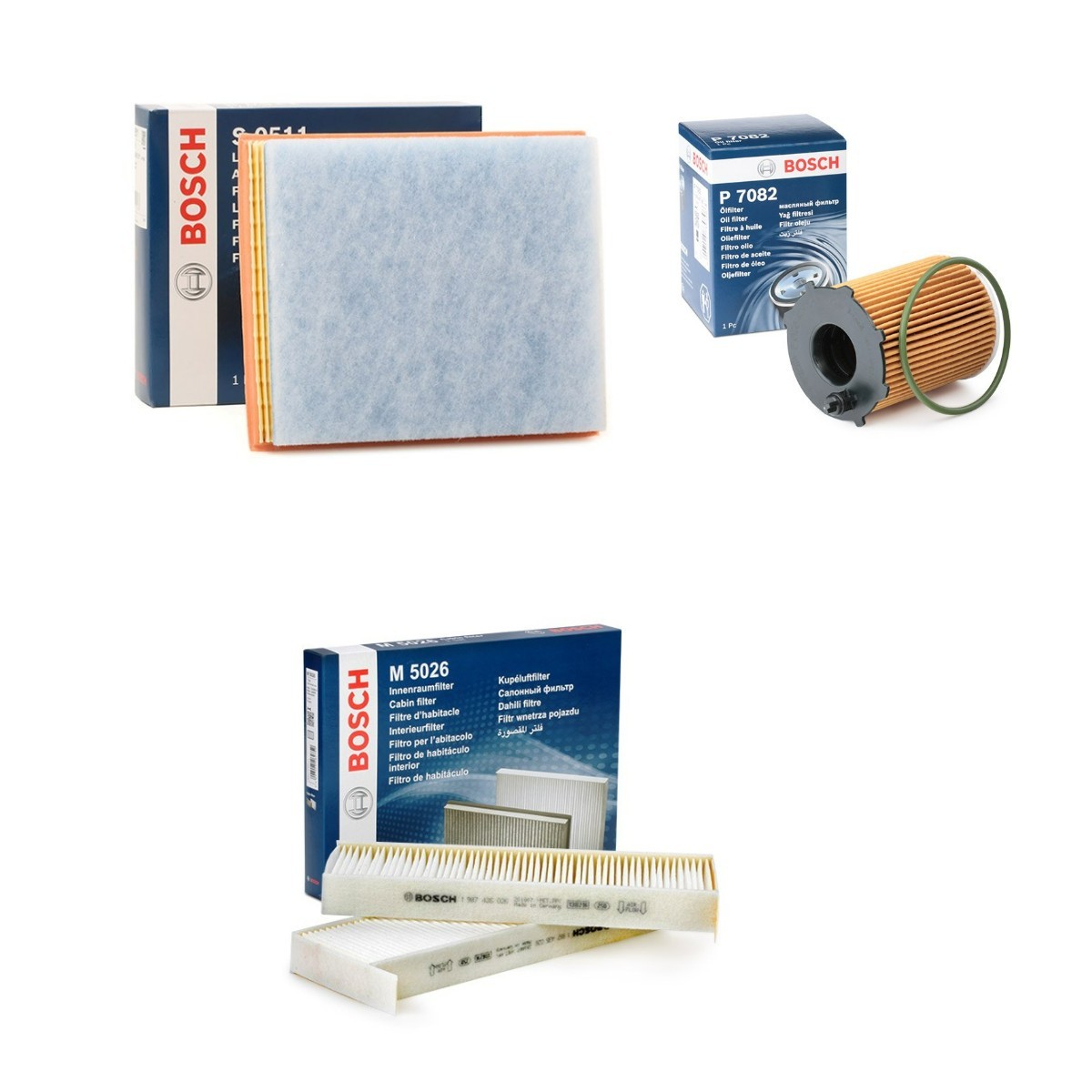 BOSCH Filter-komplekt Artikli number: BSH4055N0003 soodsalt