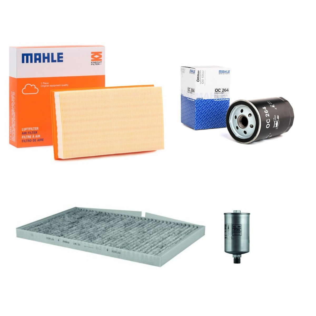 MAHLE ORIGINAL Filter kit Varenummer: MHL4055N0094 billige