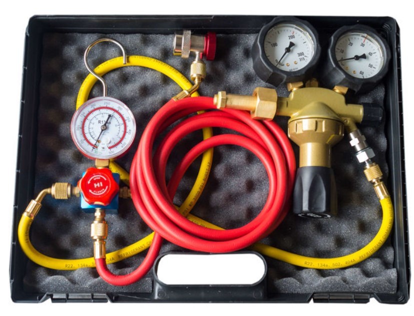 MAGNETI MARELLI 007936210760 Leak Search Set, Air Conditioning SCÉNIC 1.6 Hi-Flex (JA15, JA2B, JA2C) 116 PS Petrol/Ethanol 2010