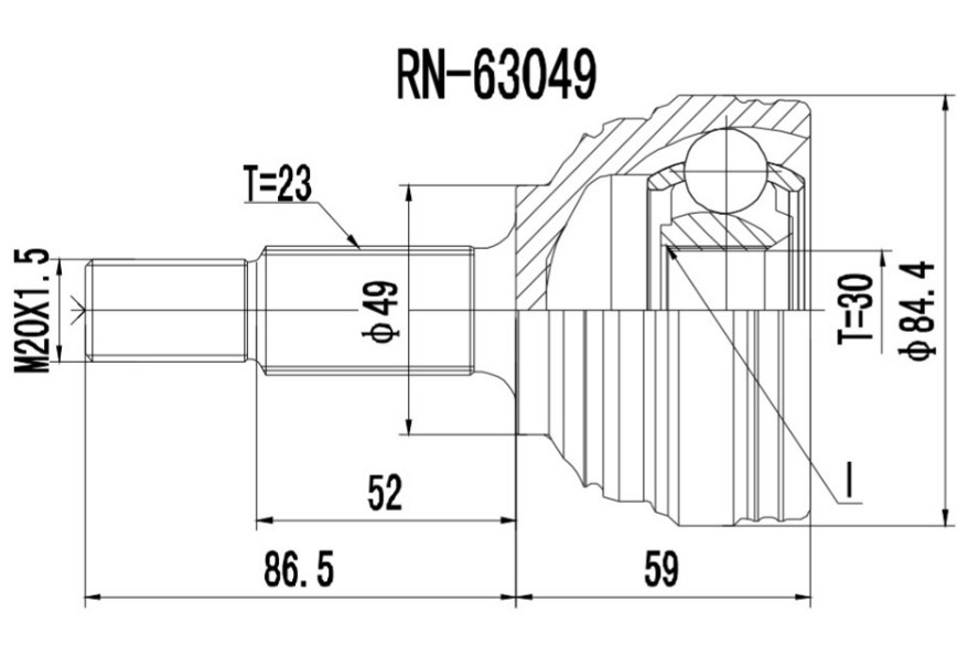 PROCARO Joint kit, drive shaft Article number: 77-RE-400 cheaply