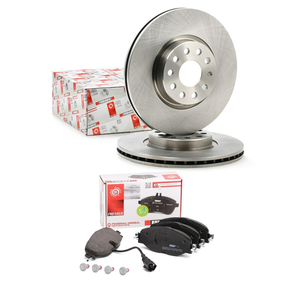 FERODO Brake discs and pads set Article number: FRD3405N0012 cheaply