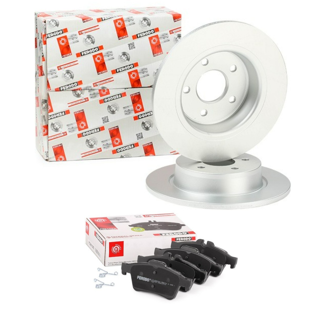 FERODO Brake discs and pads set Article number: FRD3405N0024 cheaply