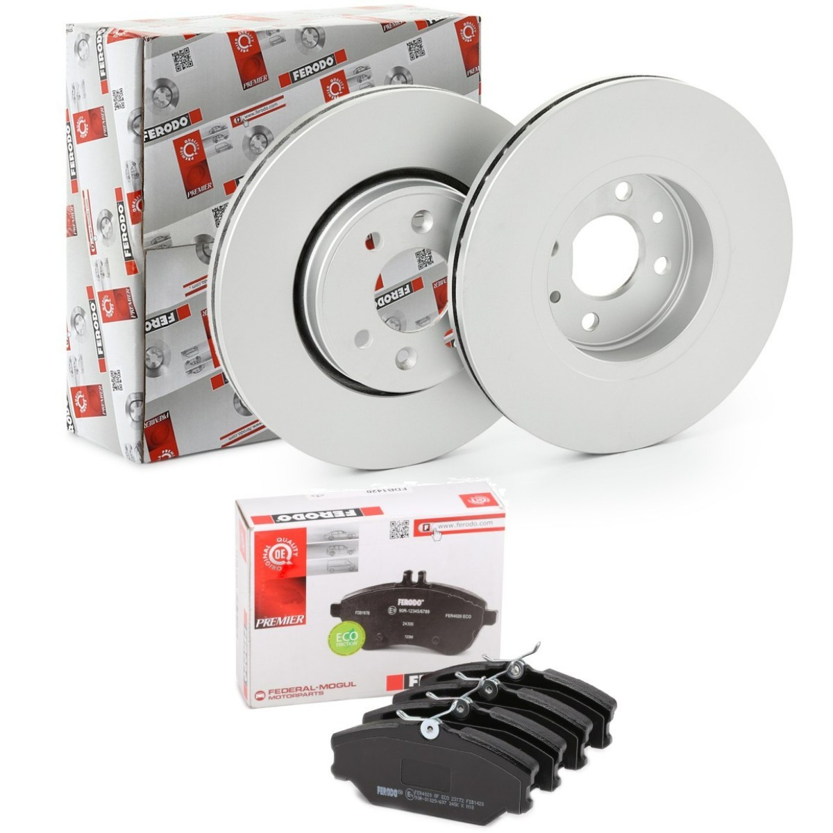 FERODO Brake discs and pads set Article number: FRD3405N0026 cheaply