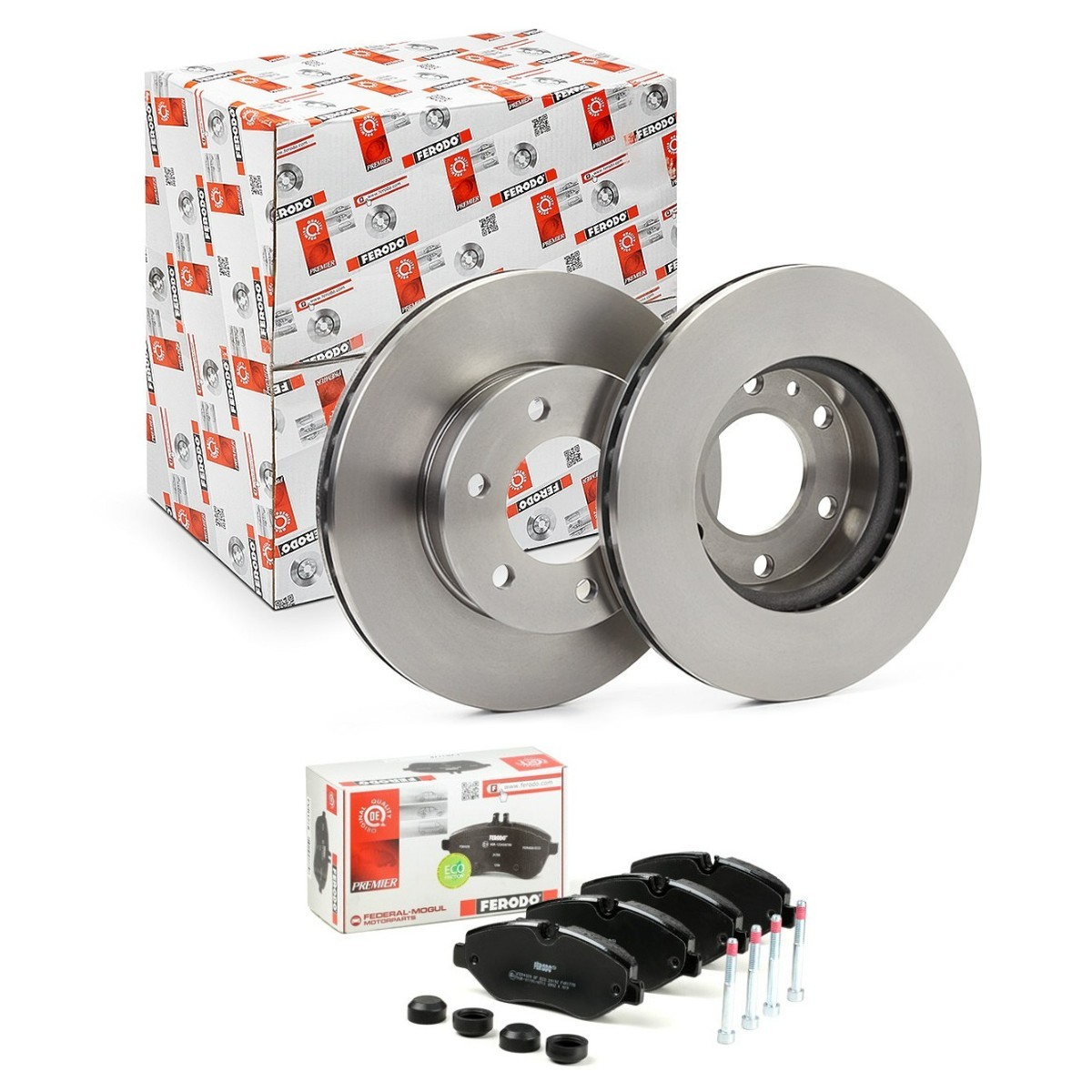 FERODO Brake discs and pads set Article number: FRD3405N0033 cheaply
