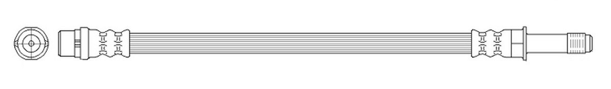K&K Brake hose Article number: FT0278 cheaply