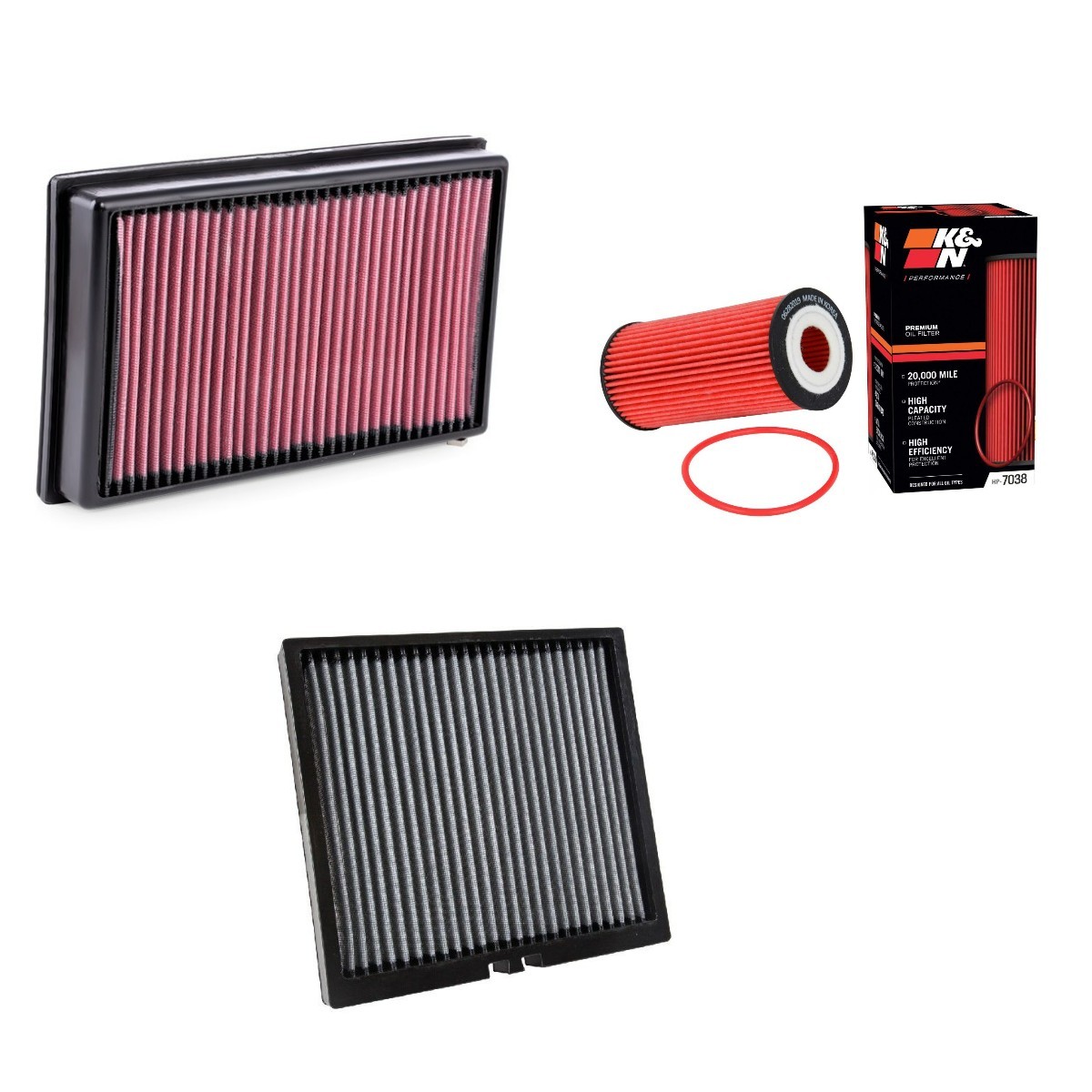 K&N Filters Filter kit Varenummer: KNF4055N0013 billige