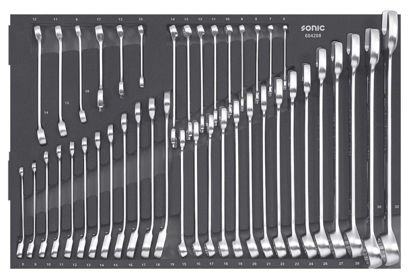 SONIC Spanner Set, ring / open ended Article number: 604208 cheaply