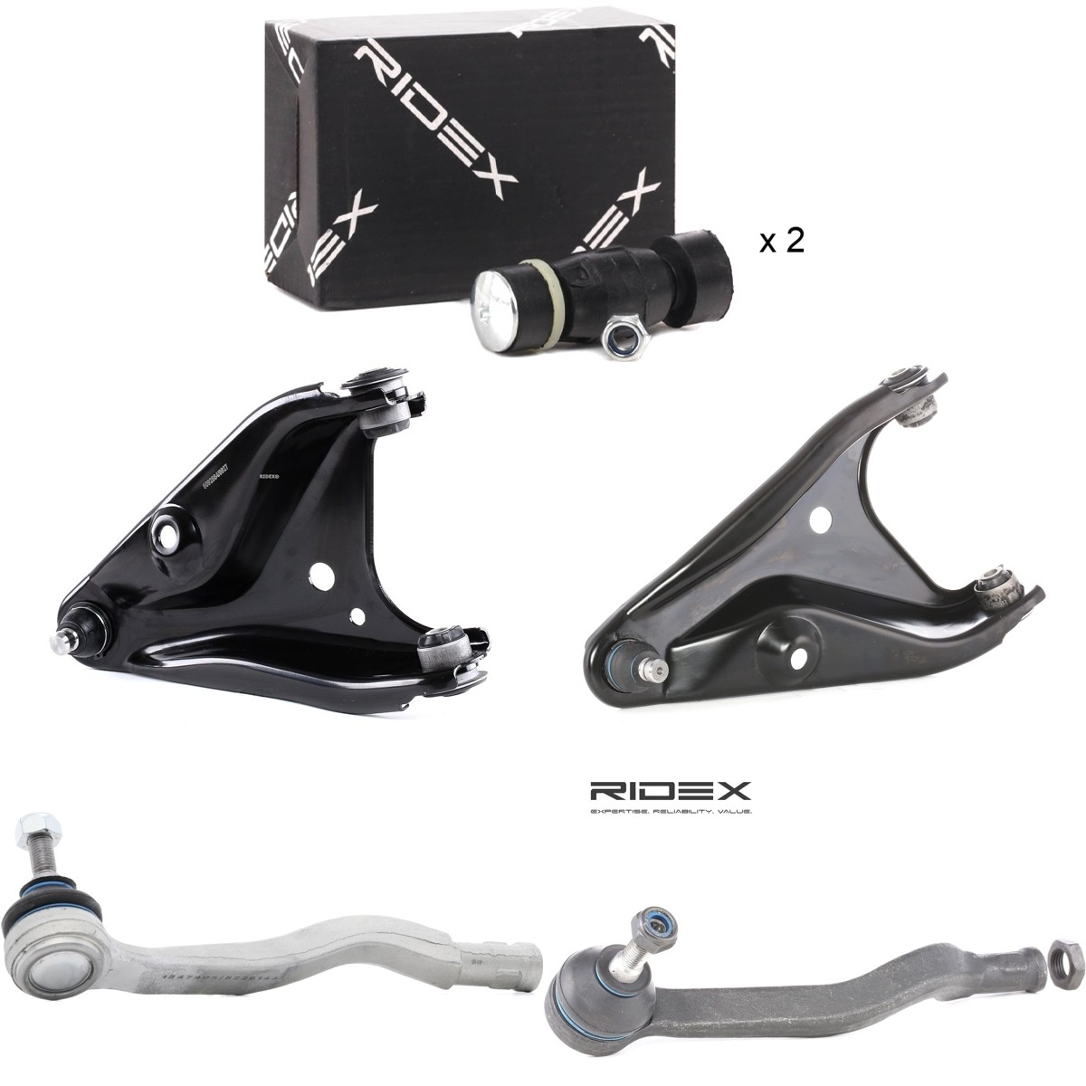 RIDEX 772S1274 Remondikomplekt,õõtshoob LOGAN 1.6 Flex (LS1V, LS09, LS0V) 112 HP Bensiin/etanool