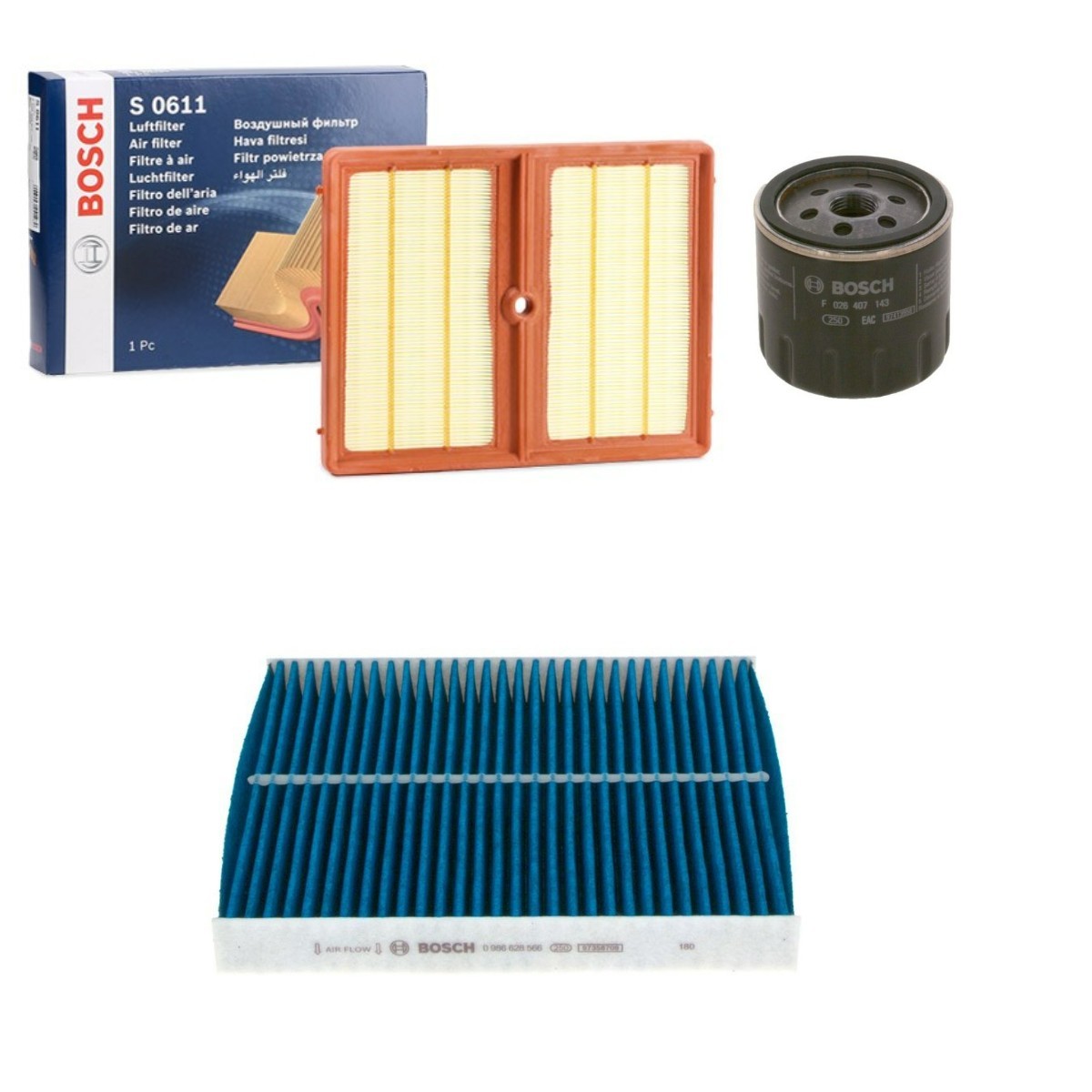 BOSCH Filter-komplekt Artikli number: BSH4055N0107 soodsalt