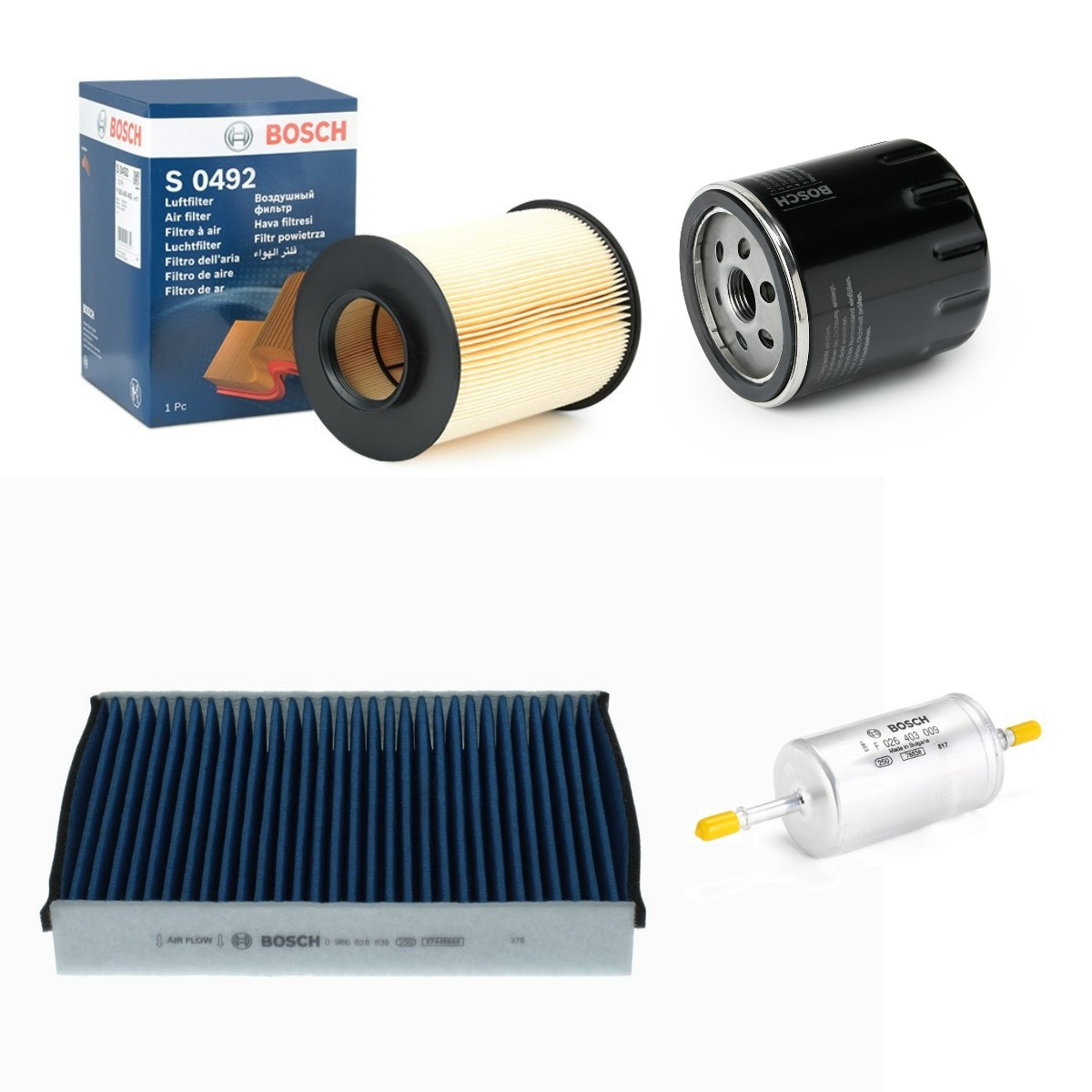 BOSCH Filter kit Varenummer: BSH4055N0145 billige